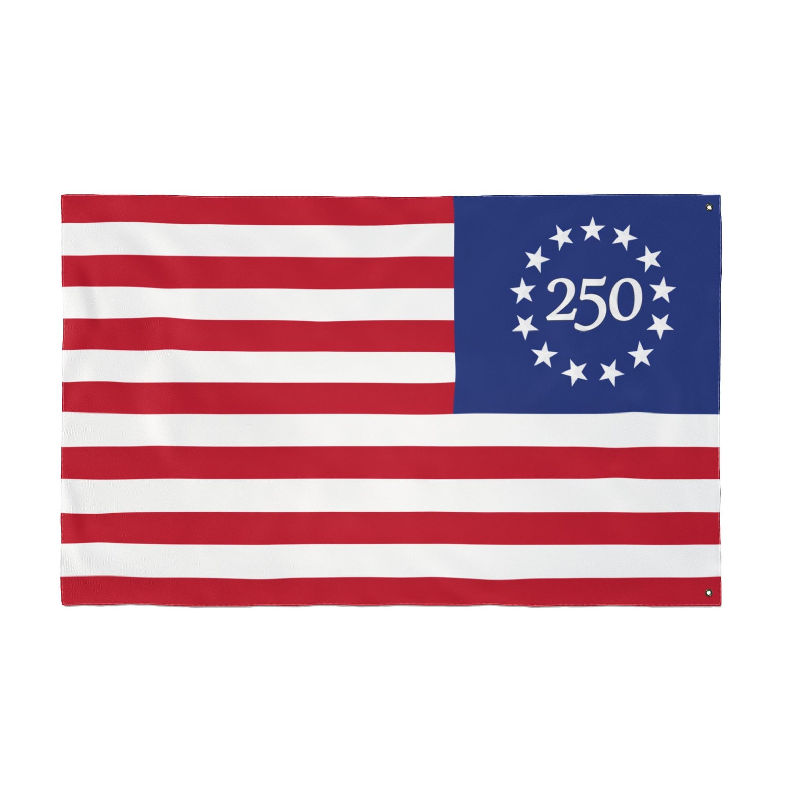 250th Anniversary Double-Sided American Flag - 4LibertyShop.com