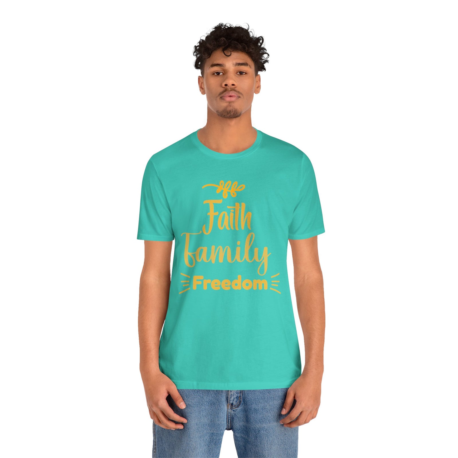 Walton & Johnson: Faith Family Freedom T-Shirt