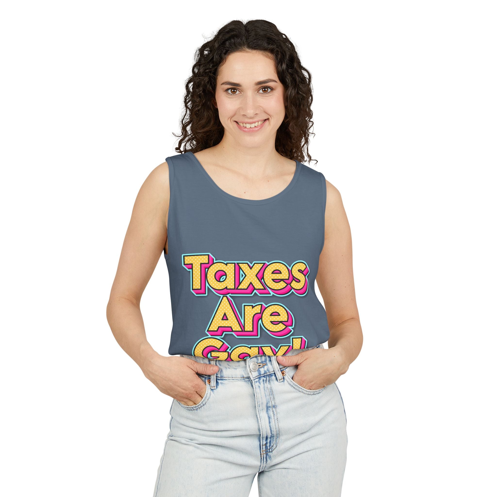 Walton & Johnson Taxes are Gay Tank Top