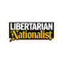Libertarian Nationalist Sticker — Political Laptop Decal - 4LibertyShop.com