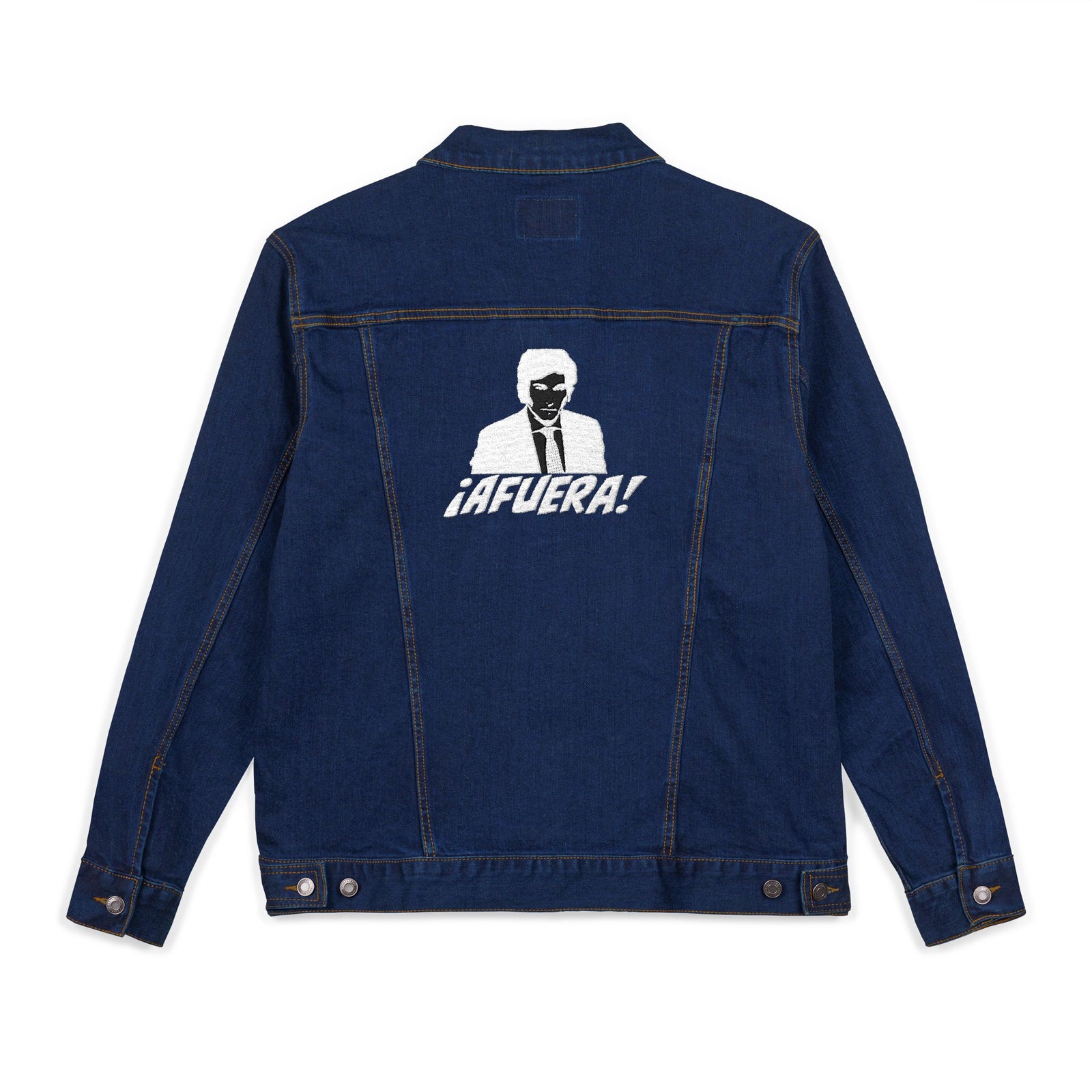 Javier Milei “AFUERA” Lion Denim Jacket