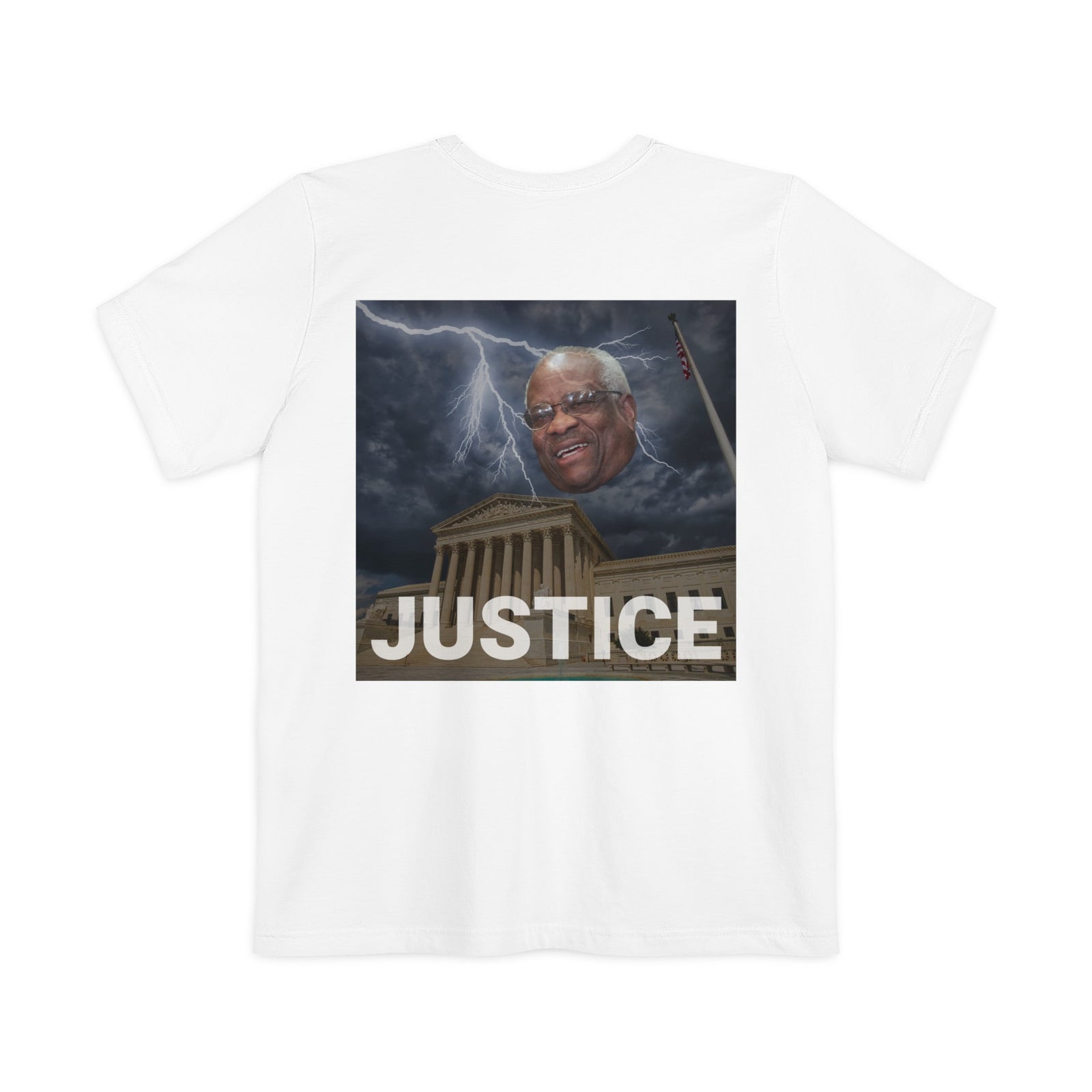 Lightning Bolt of Justice Pocket Tee