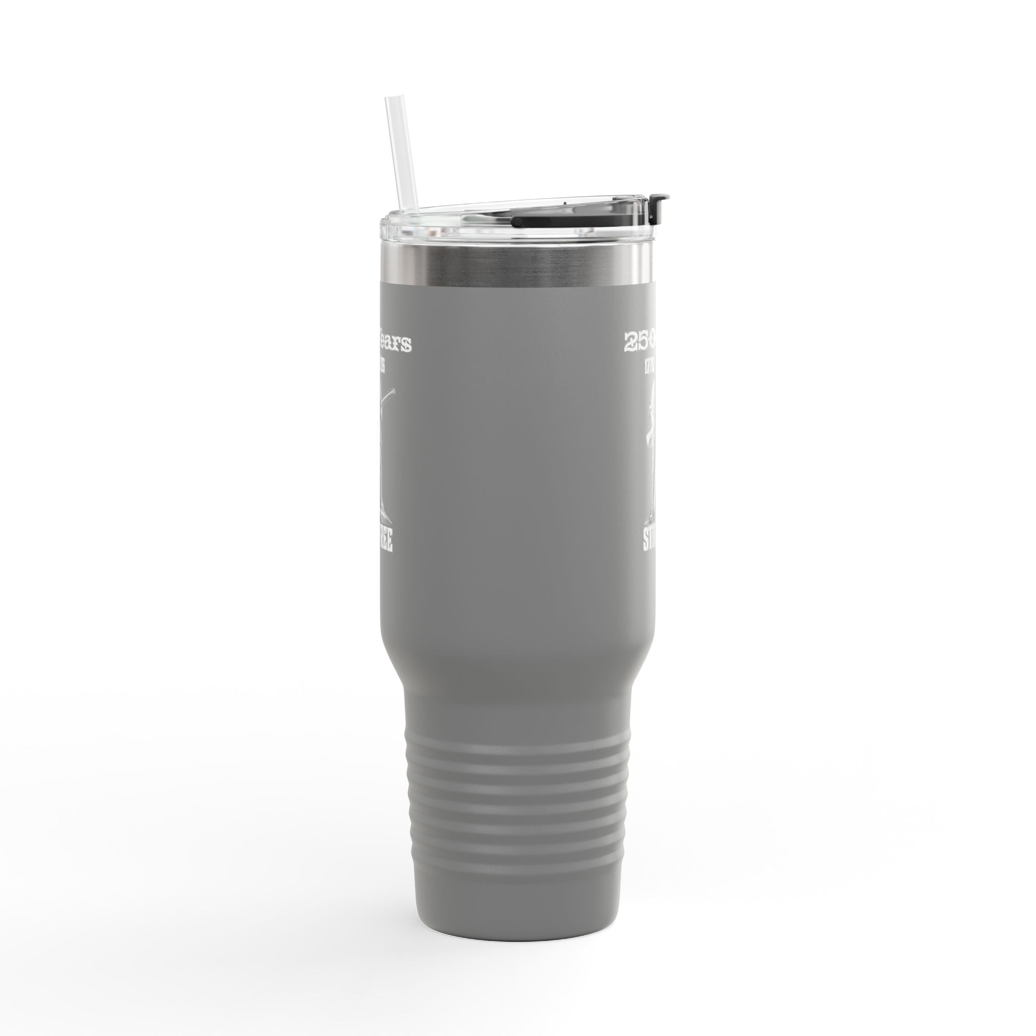 Walton & Johnson 250 Years Still Free 40oz Insulated Travel Mug - 4LibertyShop.com