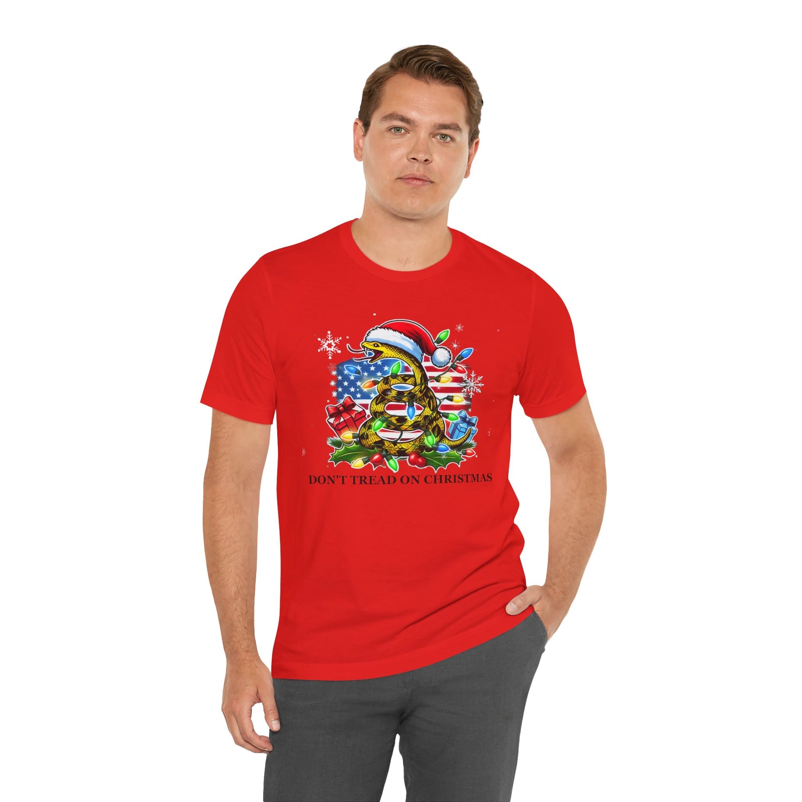 Christmas Gadsden Snake T-Shirt