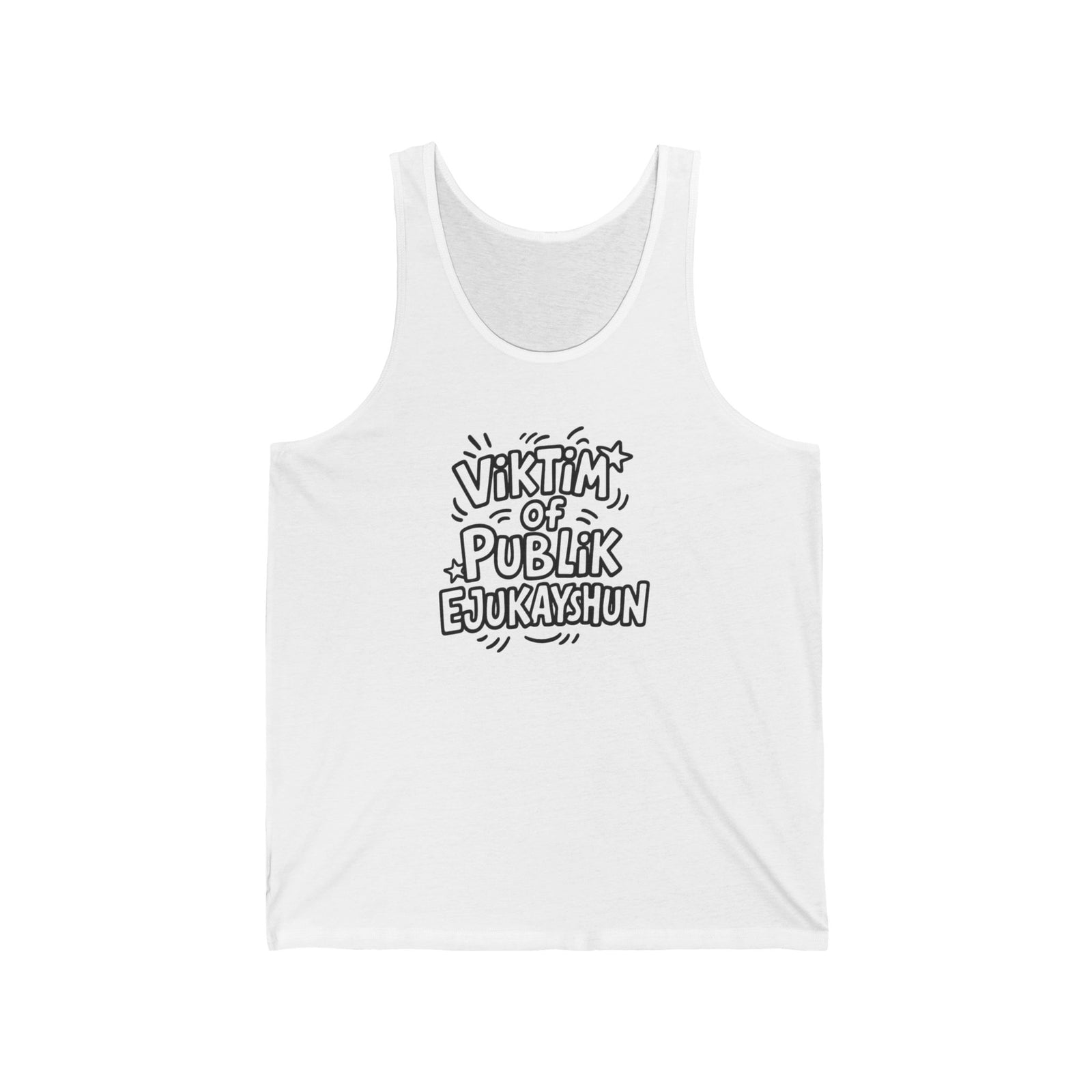 Walton & Johnson: Publik Ejukayshun Tank Top