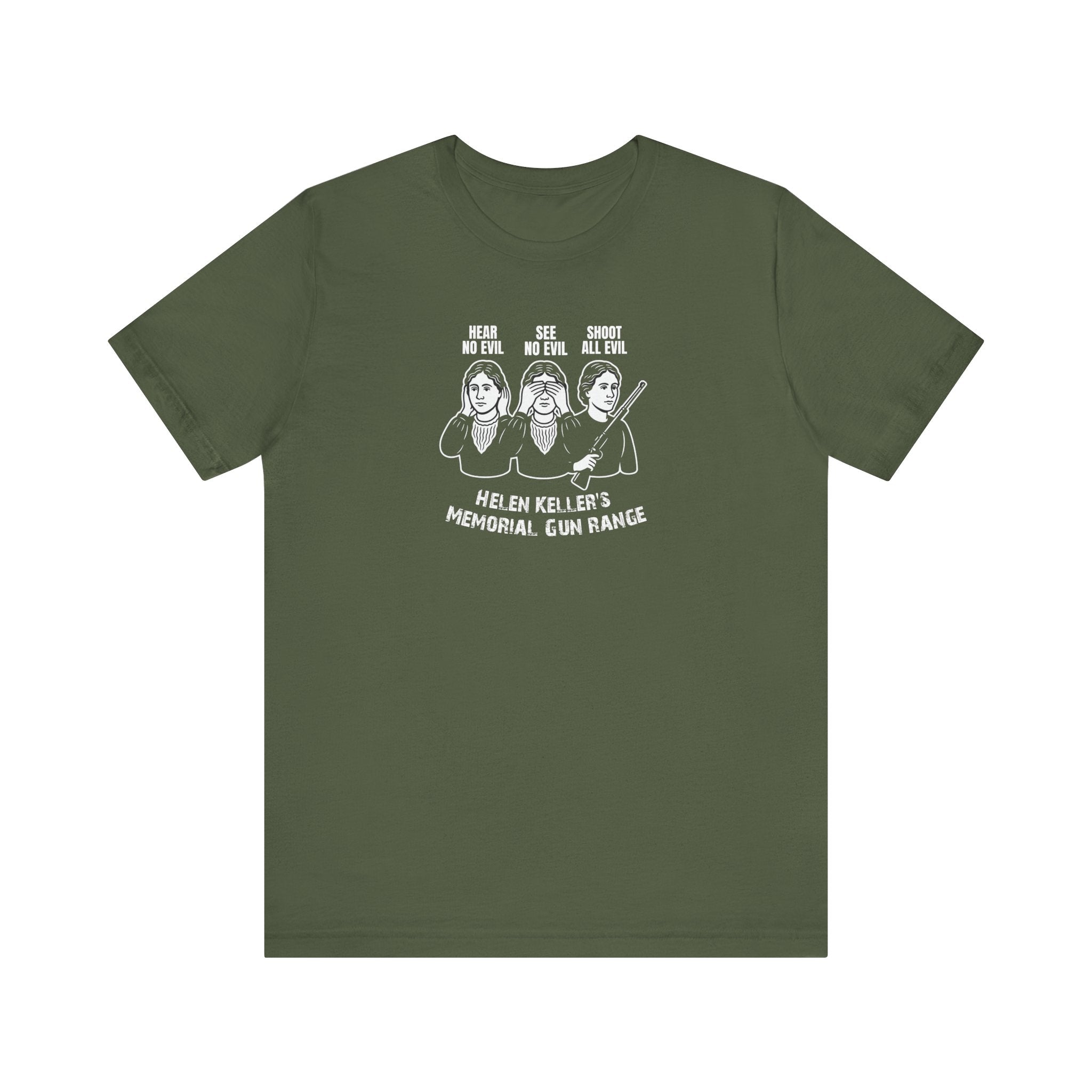 Walton & Johnson: Helen Keller "Hear No Evil, See No Evil" T-Shirt