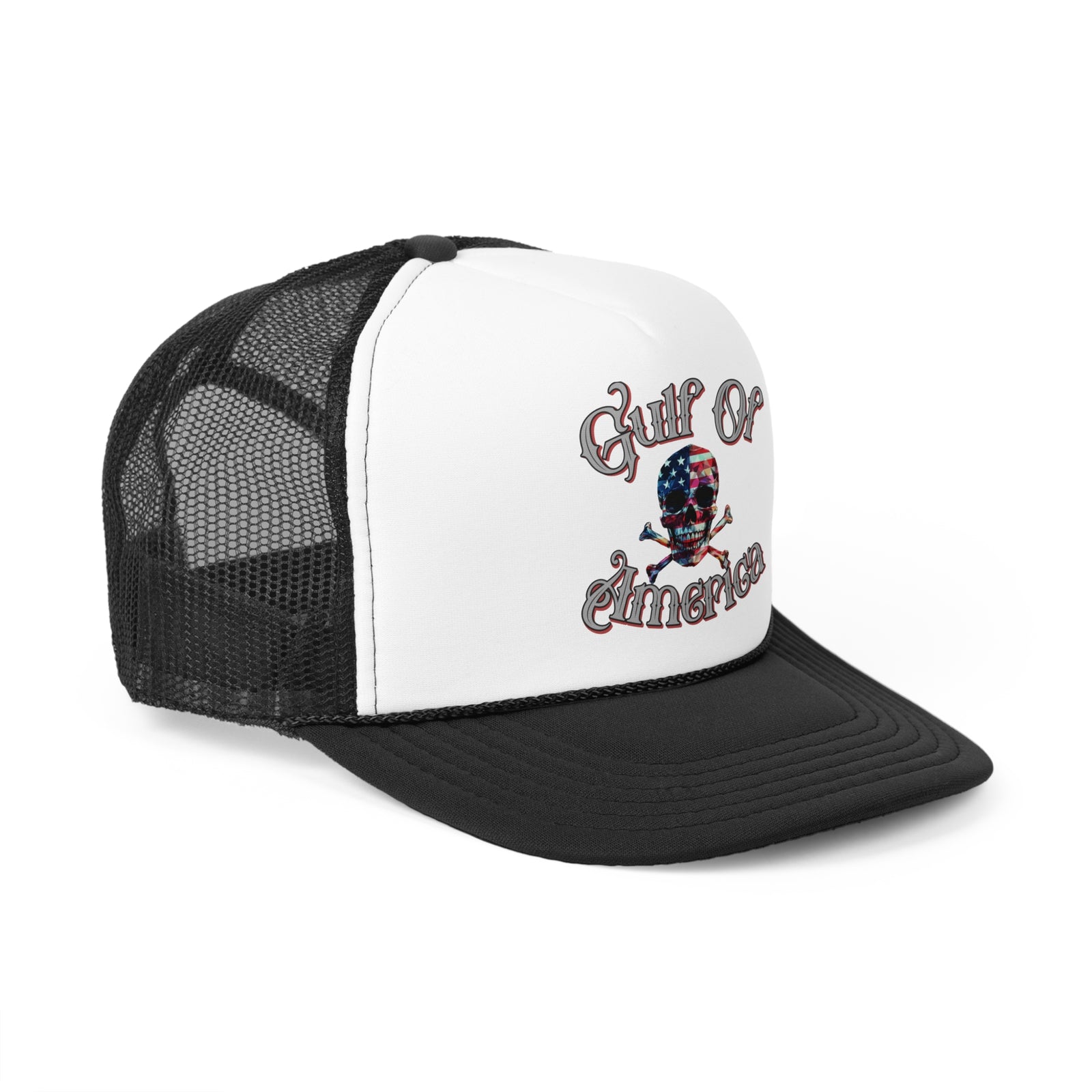 Gulf of America Skull Trucker Cap