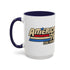 America '76 250 Years Accent Coffee Mug — Retro Patriotic 11/15oz