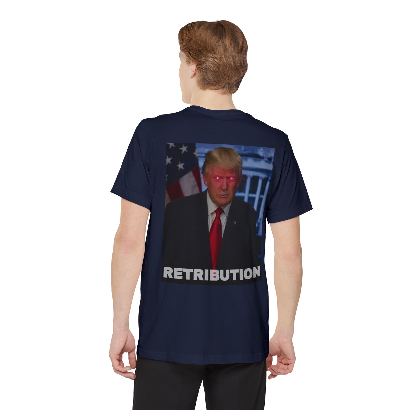 Trump's Retribution Pocket Tee