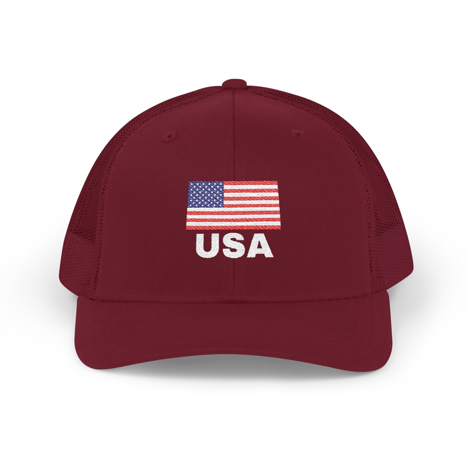 USA Embroidered Snapback Trucker Cap | Patriotic Hat for Independence Day, Sports Events, Outdoor Activities, Gifts