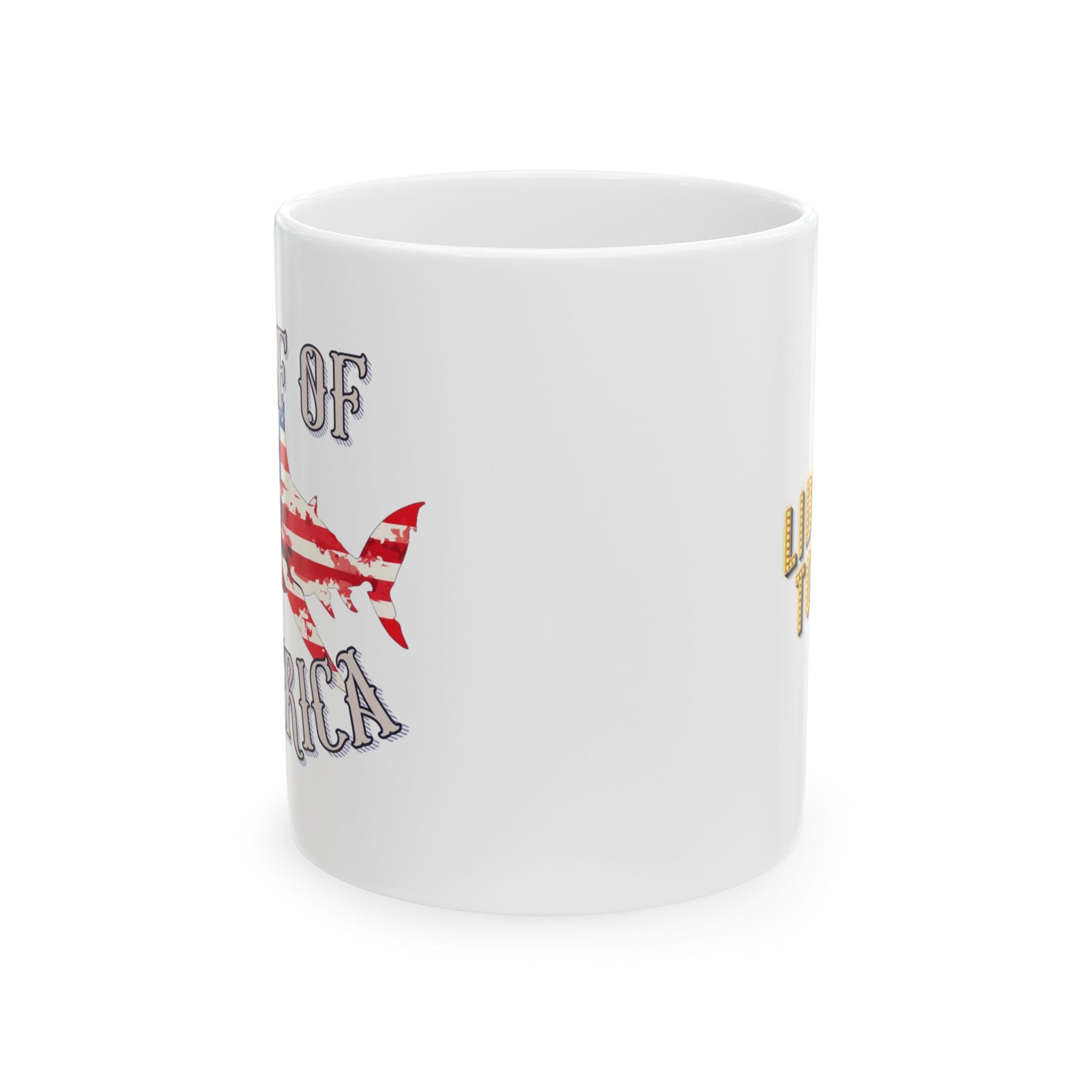 Liberty Tonight: Gulf of America Shark Mug, 11oz, 15oz