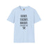 Homeschool Workshop - Father. Teacher. Builder. Homeschool Dad T-Shirt - 4LibertyShop.com