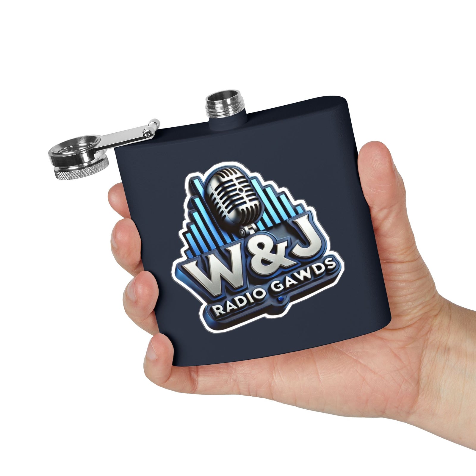 Walton & Johnson Radio Gawds Flask 6 oz.