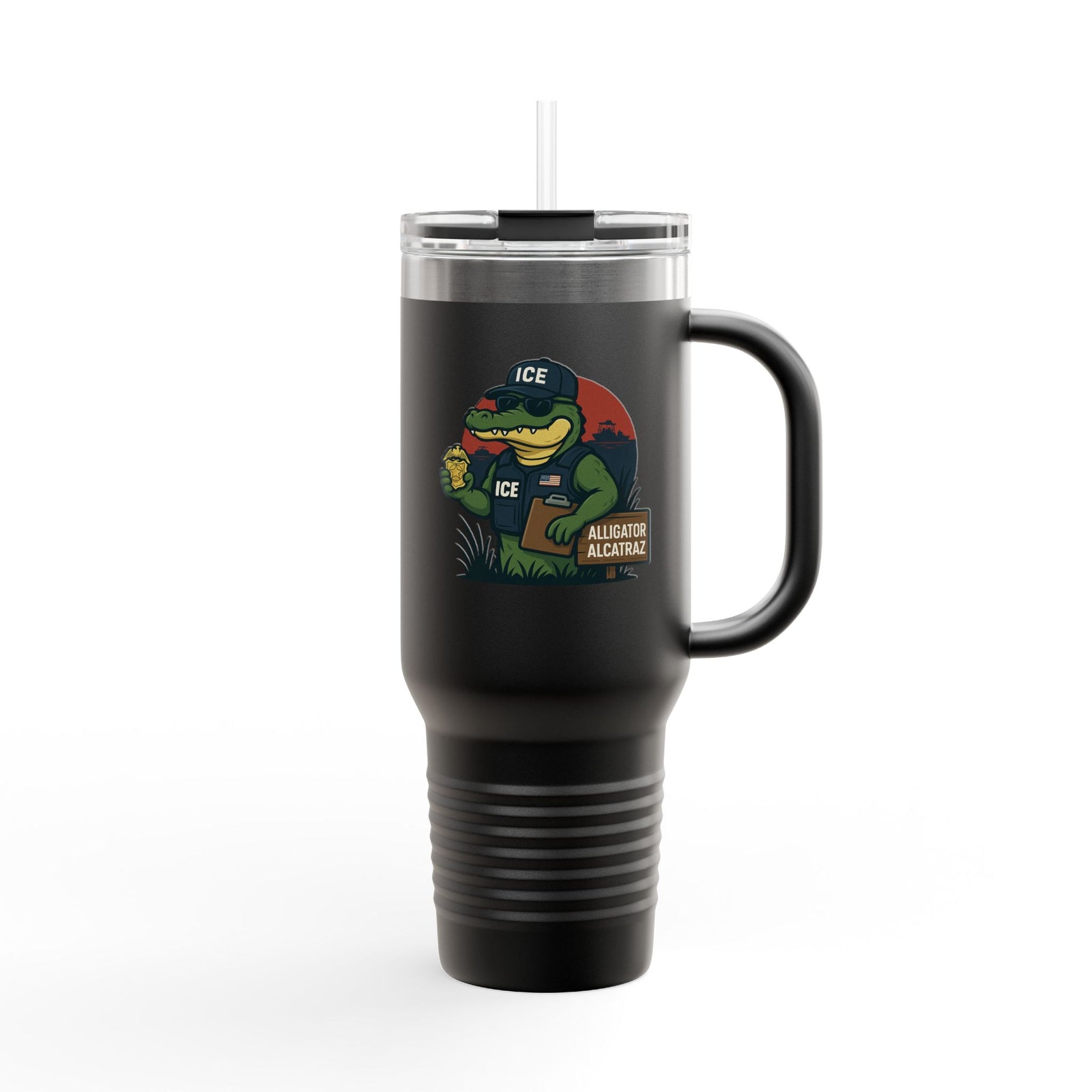 Walton & Johnson: Alligator Alcatraz Tumbler, 40oz