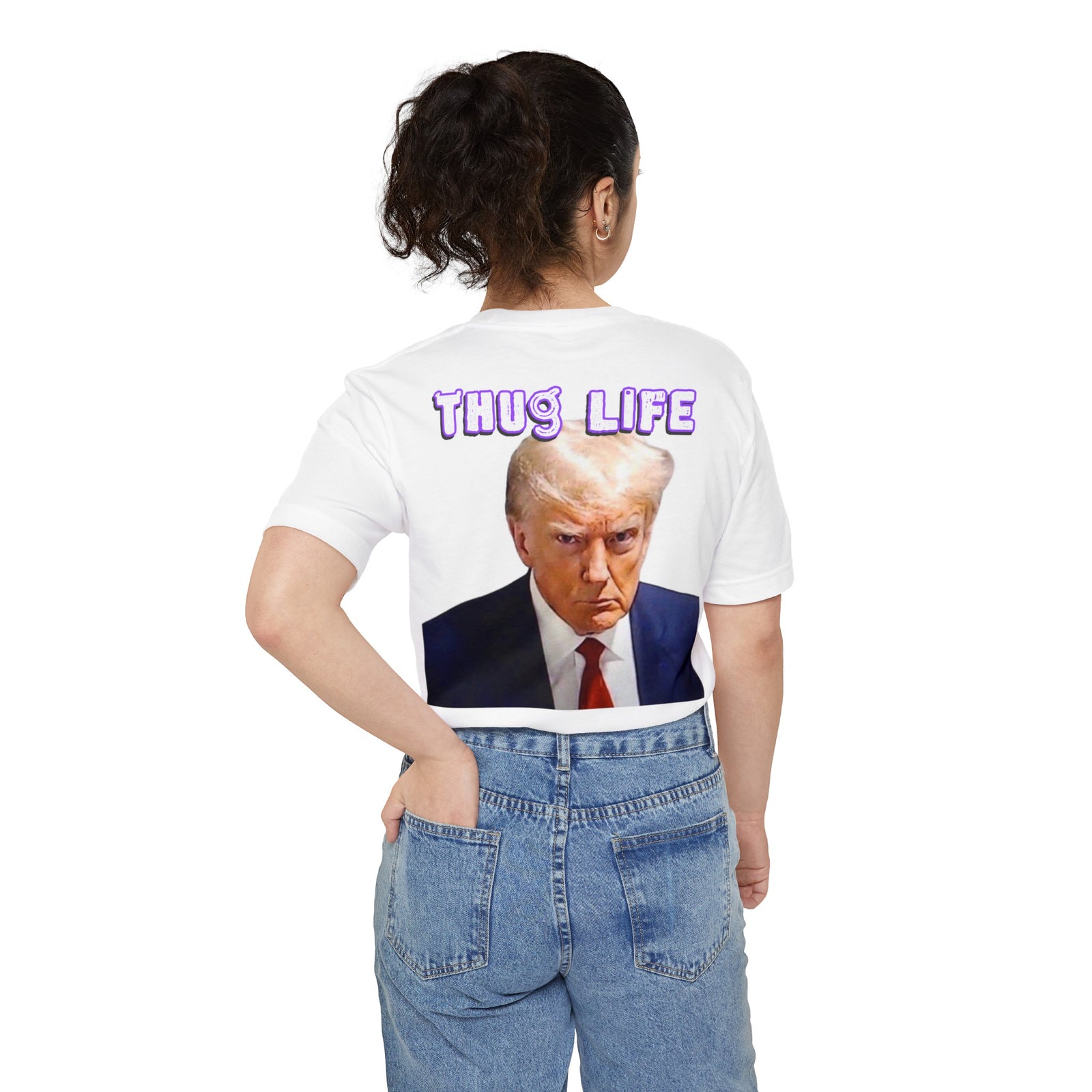 Trump Thug Life Pocket Tee