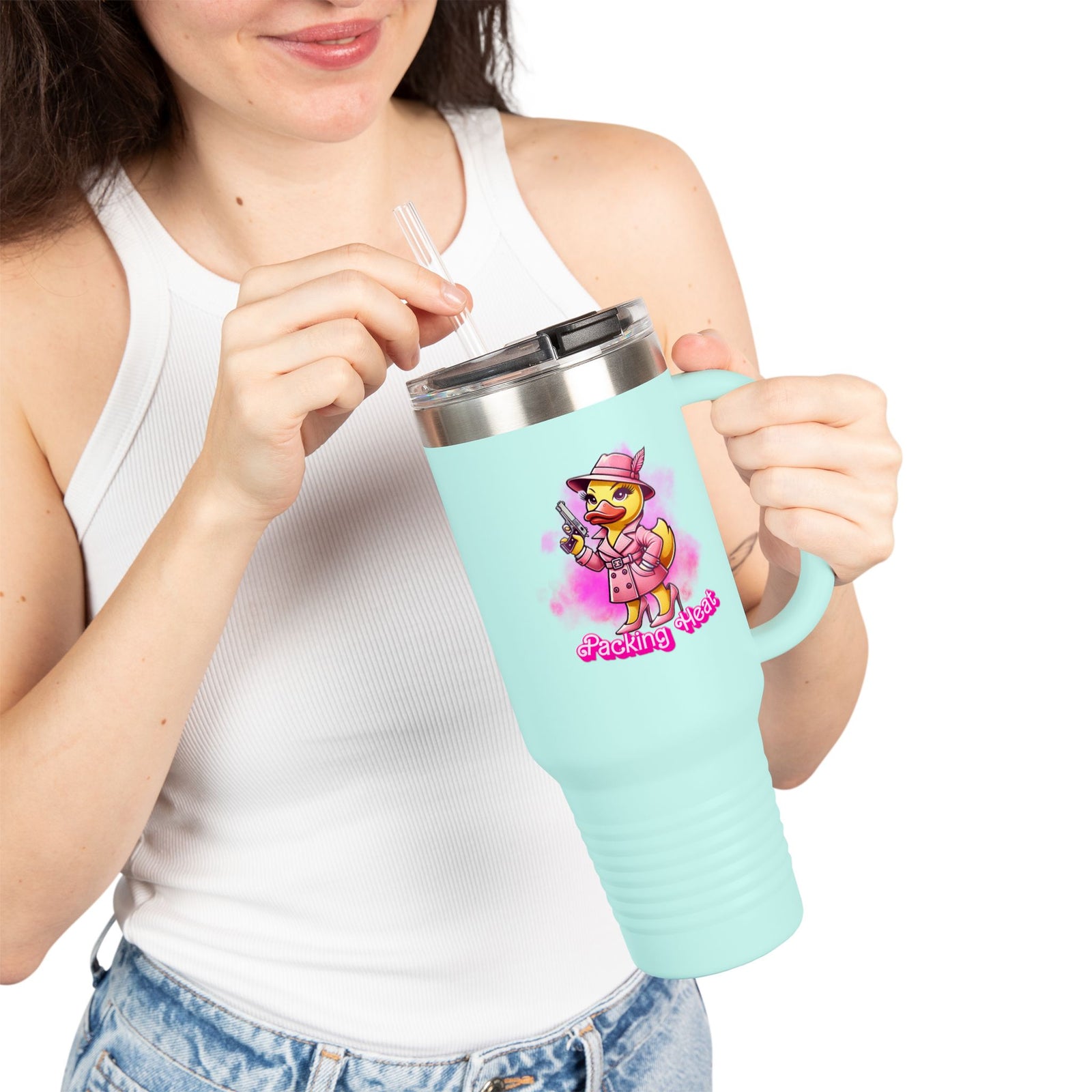 Walton & Johnson: Packing Heat 40oz Tumbler