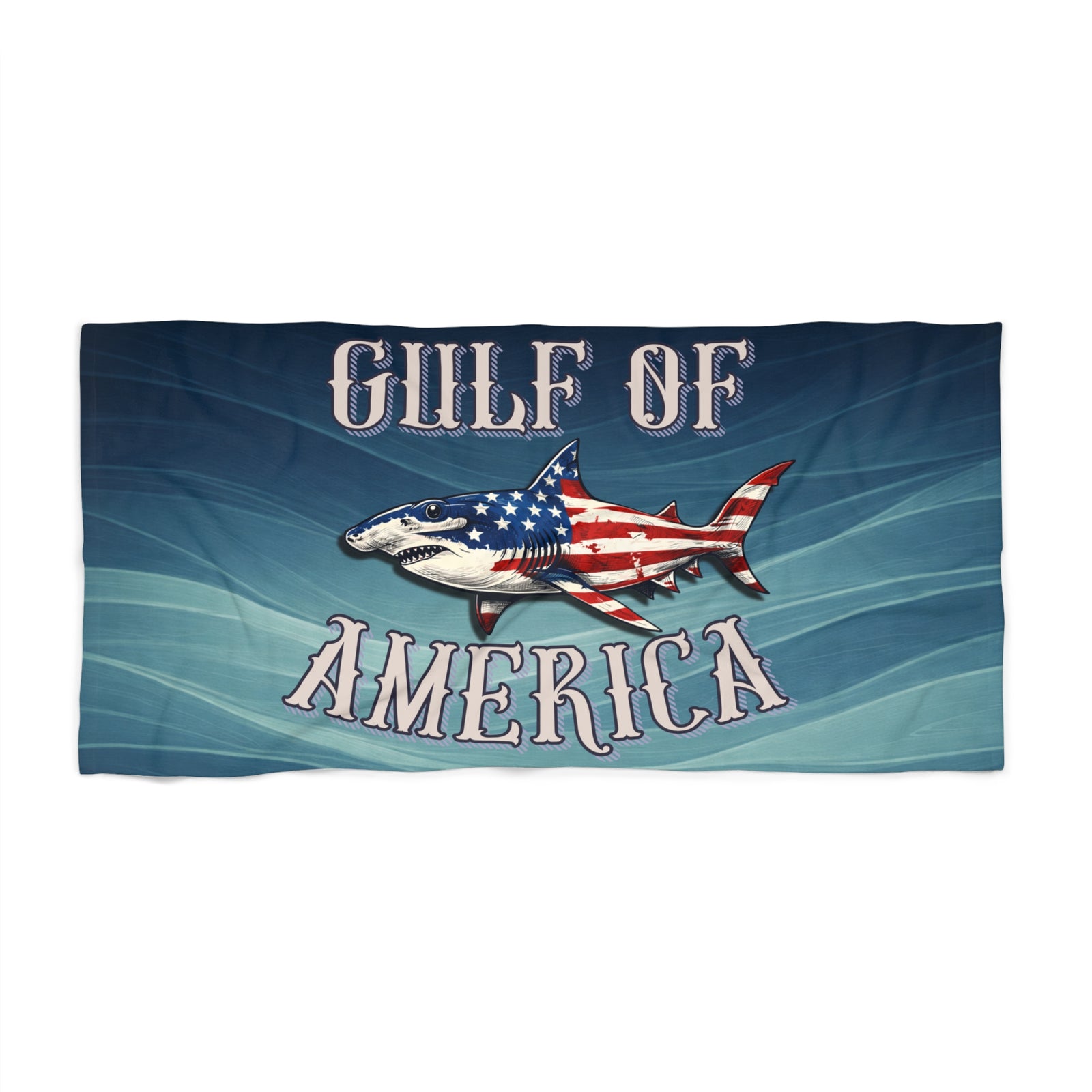 Walton & Johnson: Gulf of America Hammerhead Beach Towel