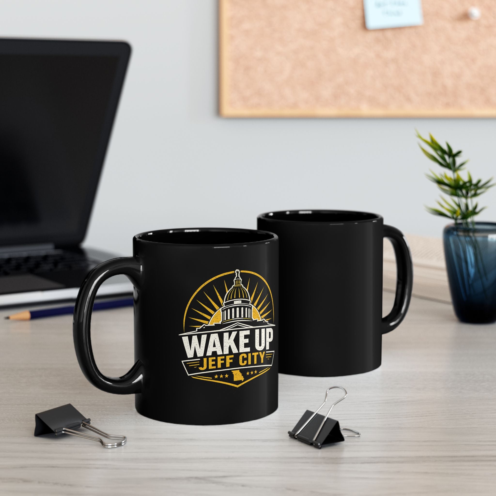 Wake Up Jeff City: The Wake Up Jeff City Show Mug, (11oz, 15oz) - 4LibertyShop.com