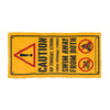 Caution: Federal Government Beach Towel - 4LibertyShop.com