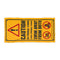 Caution: Federal Government Beach Towel - 4LibertyShop.com