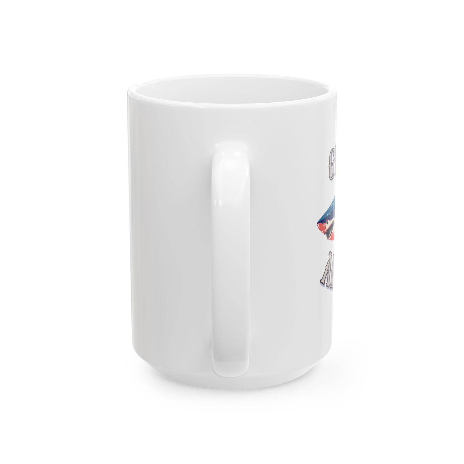 Walton & Johnson: Gulf of America Shark Mug, 11oz, 15oz