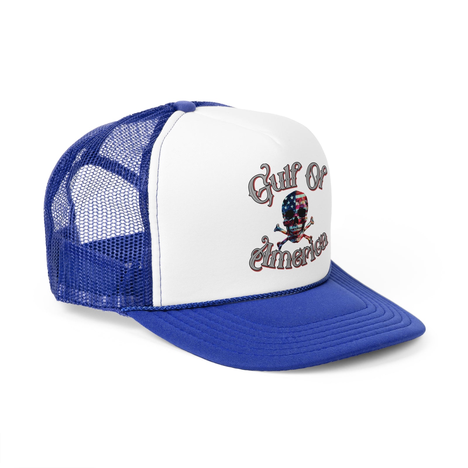 Gulf of America Skull Trucker Cap