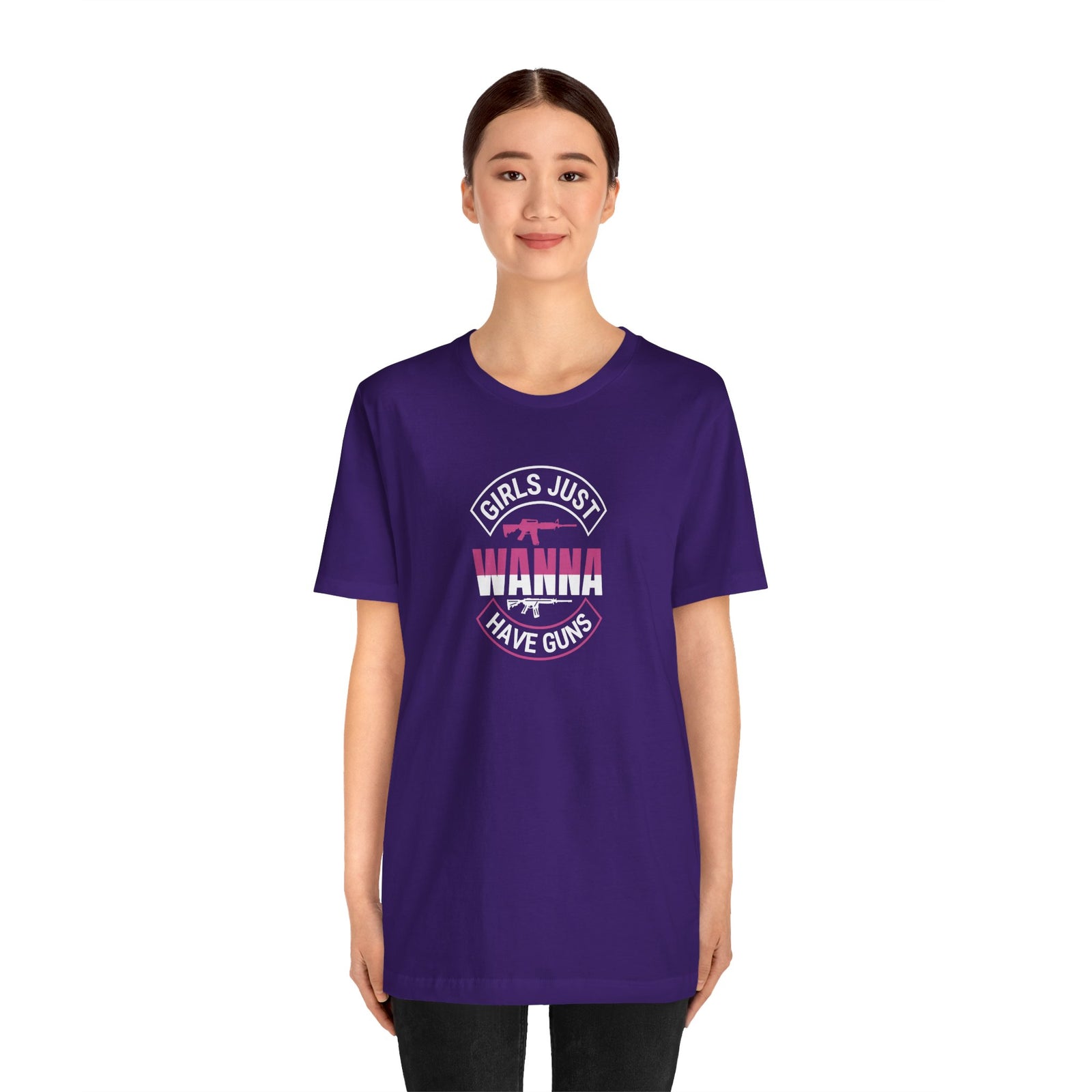 Girls Just Wanna Have Guns T-Shirt - 4LibertyShop.com