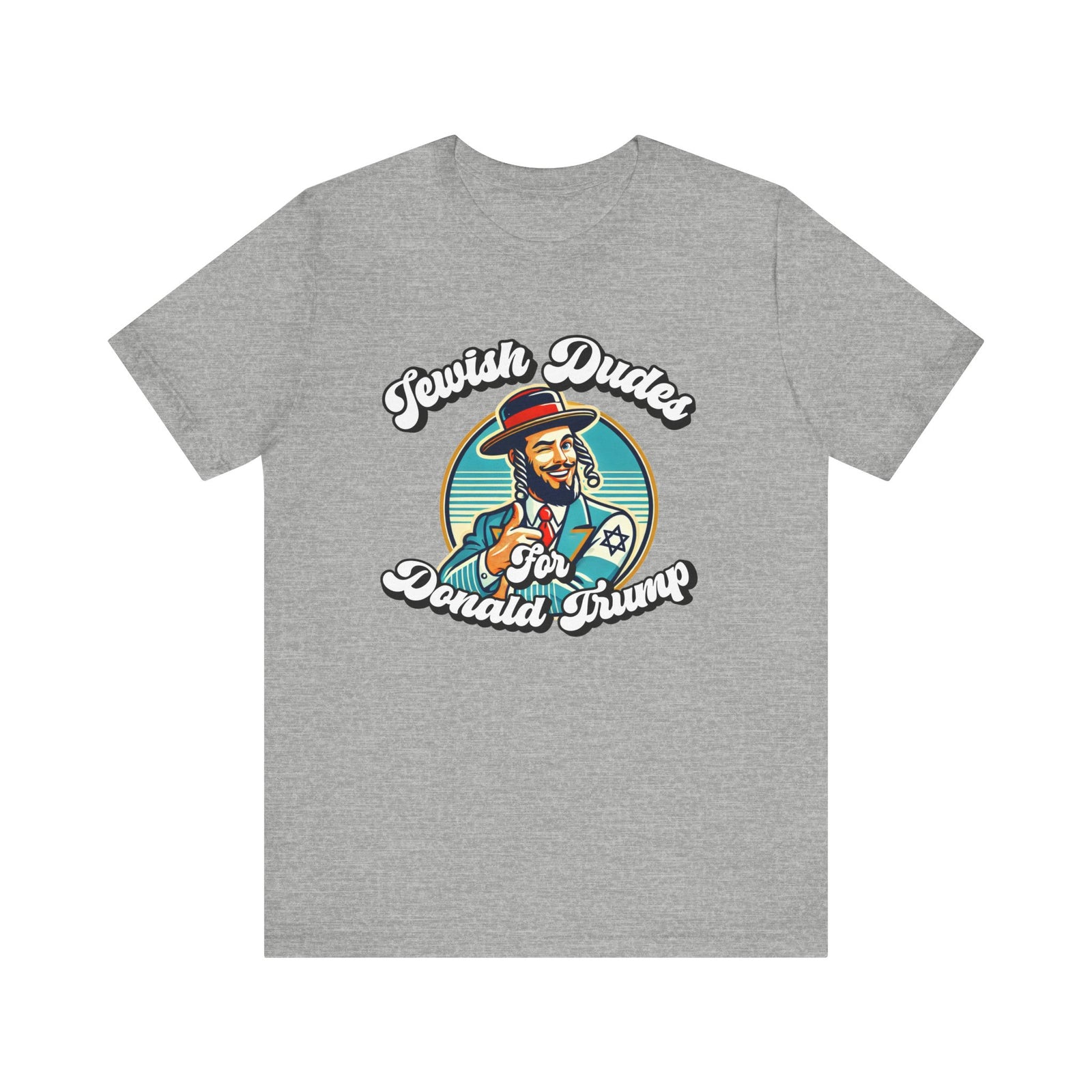 Jewish Dudes for Donald Trump Short Sleeve Tee