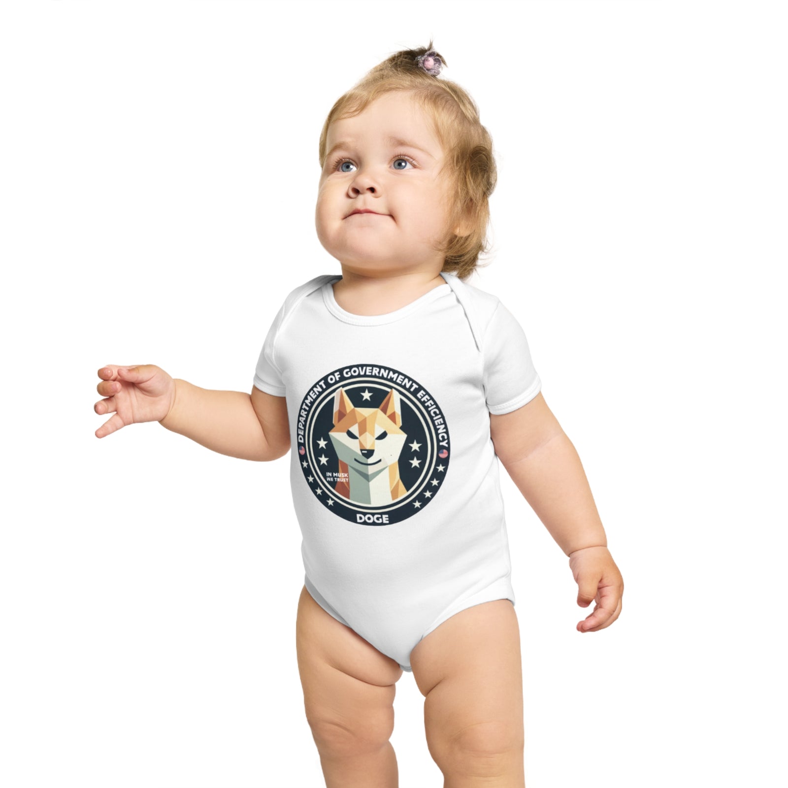 D.O.G.E. Field Agent Baby Onesie