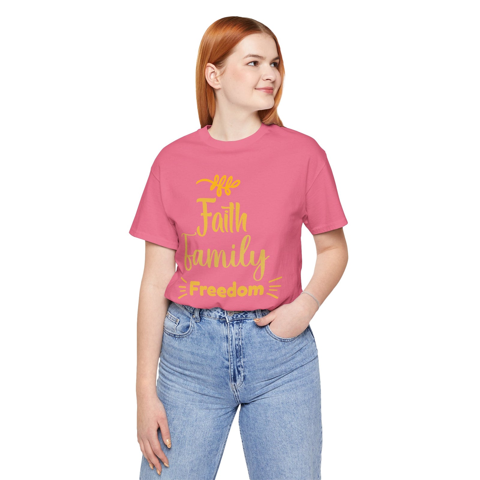Walton & Johnson: Faith Family Freedom T-Shirt
