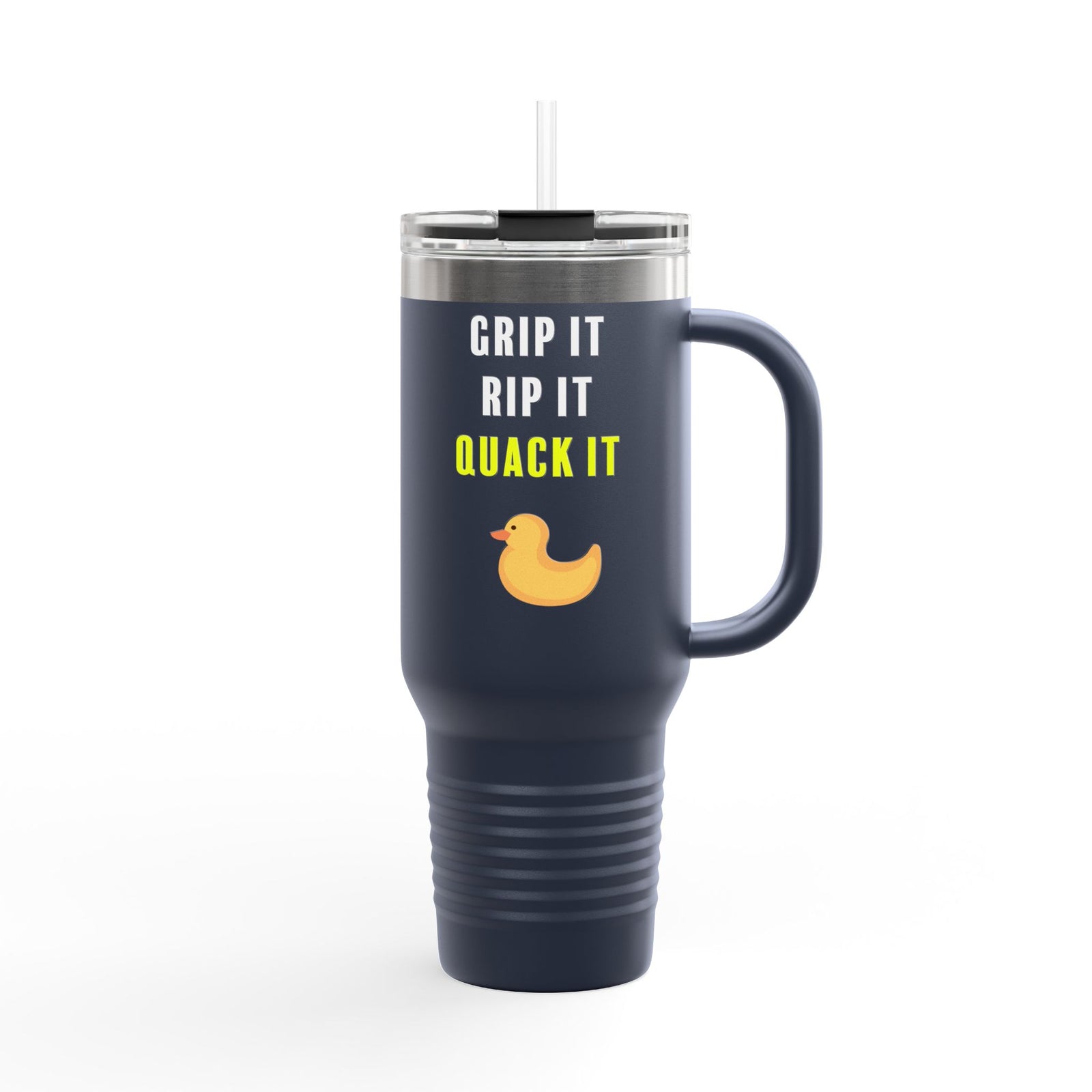 Walton & Johnson: Grip It, Rip it, Quack it 40oz Tumbler
