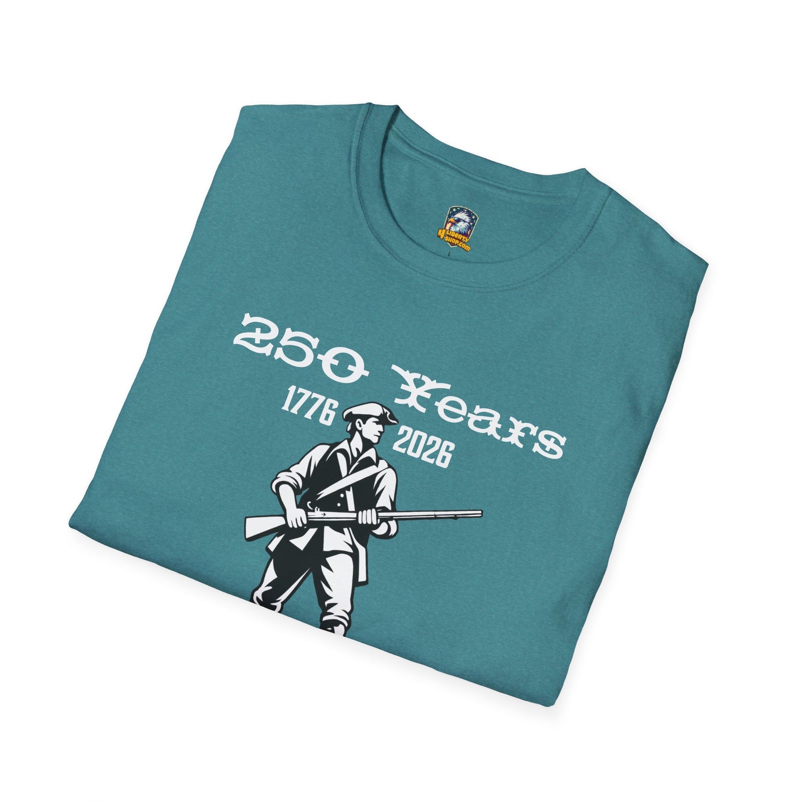 Walton & Johnson 250 Years Still Free T-Shirt — Revolutionary Patriot Tee (1776–2026) - 4LibertyShop.com