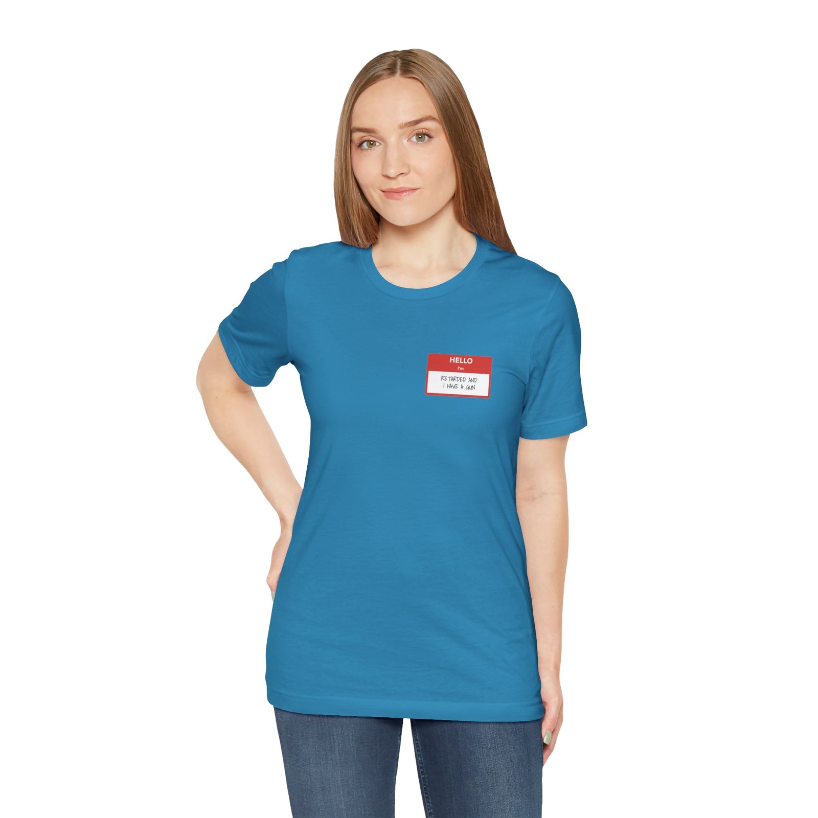 Walton & Johnson: Hello, I'm Retarded & I Have A Gun T-Shirt