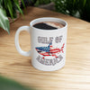 Walton & Johnson: Gulf of America Shark Mug, 11oz and 15oz - 4LibertyShop.com