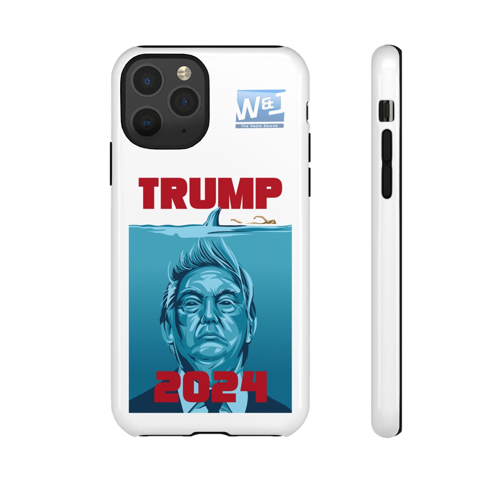 Walton & Johnson - Shark Trump Phone Case