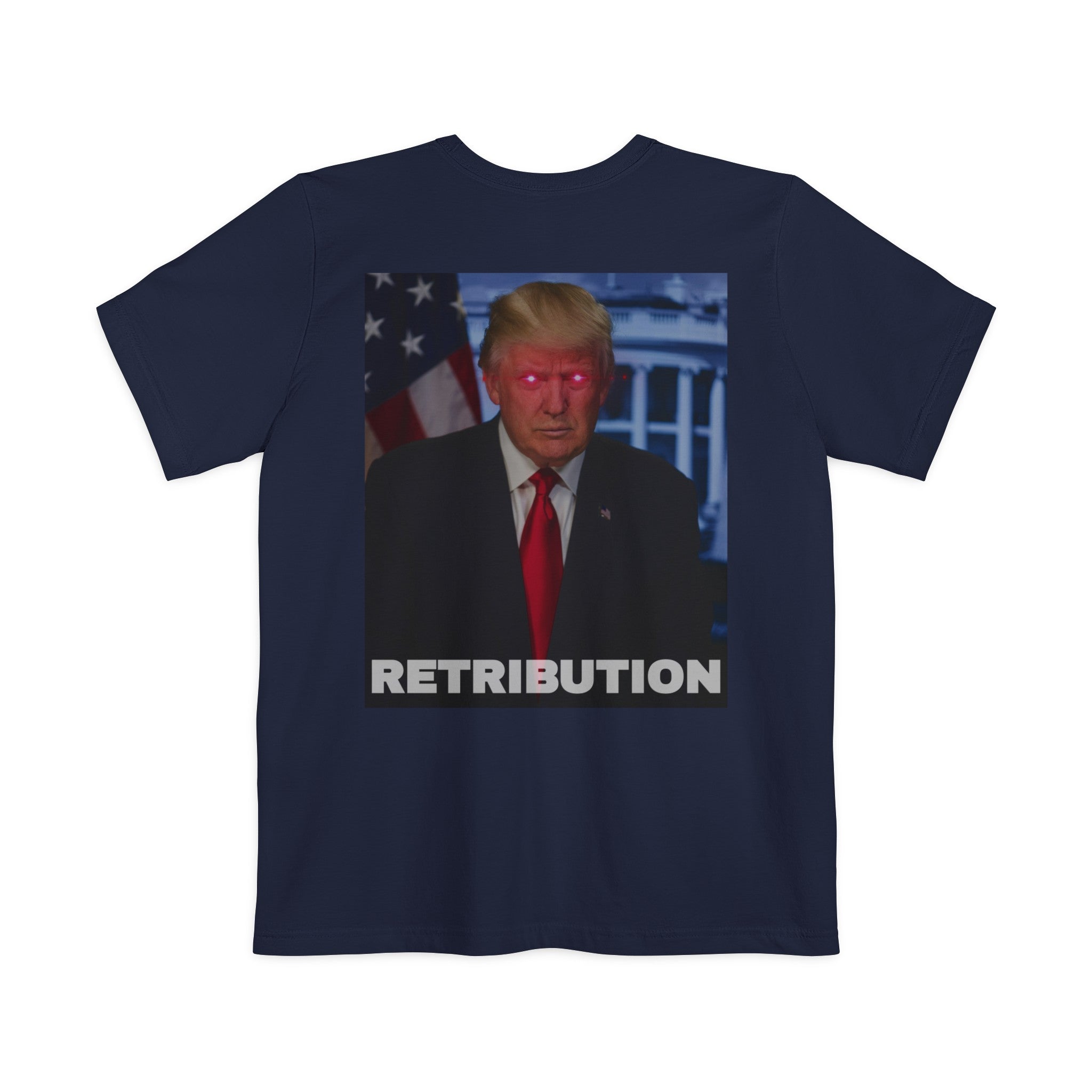 Trump's Retribution Pocket Tee