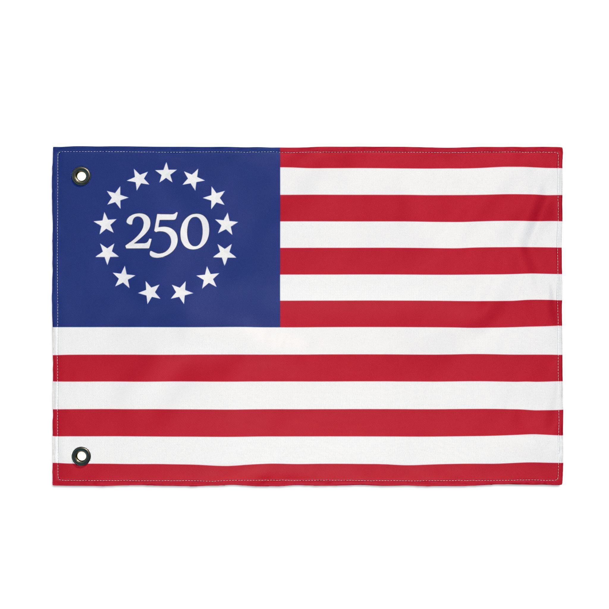 250th Anniversary Double-Sided American Flag - 4LibertyShop.com