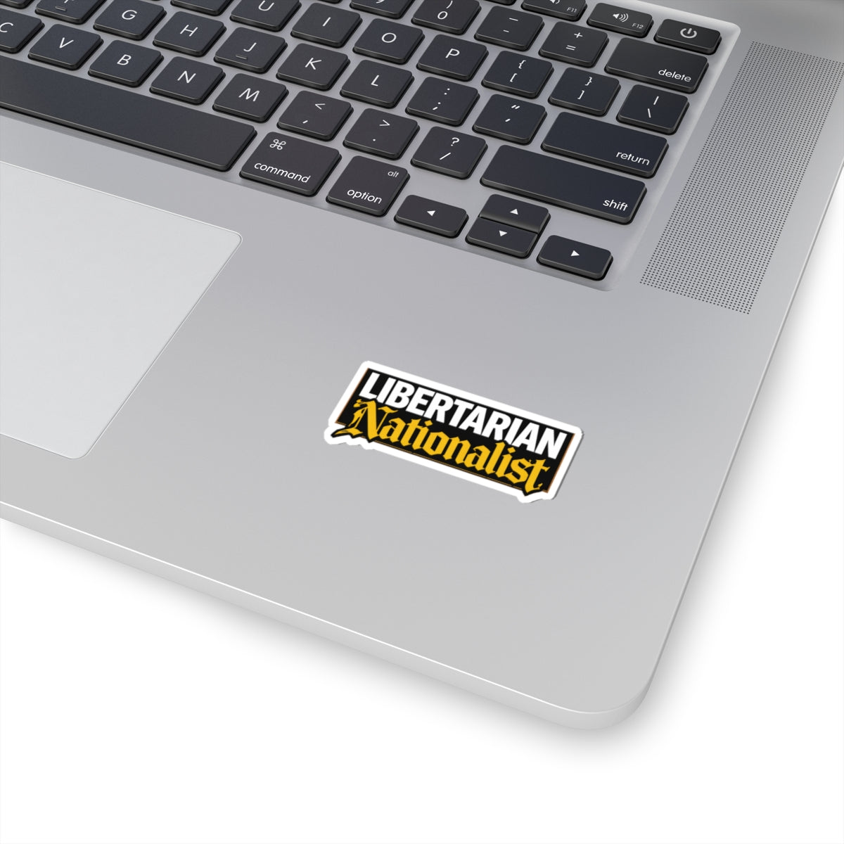 Libertarian Nationalist Sticker — Political Laptop Decal - 4LibertyShop.com