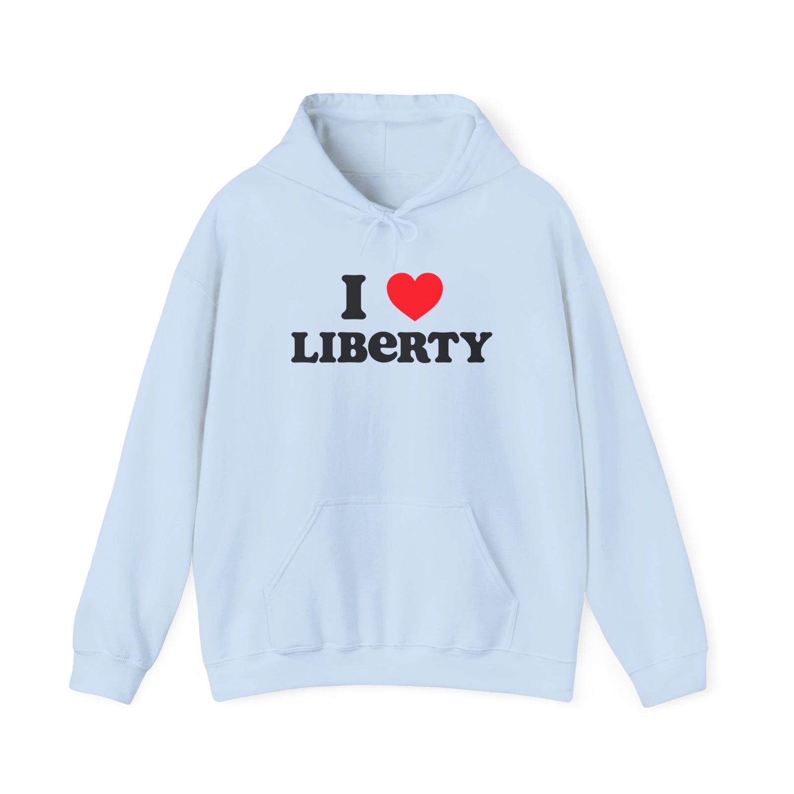 Judge Nap: I Heart Liberty Unisex Heavy Blend™ Hooded Sweatshirt