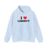 Judge Nap: I Heart Liberty Unisex Heavy Blend™ Hooded Sweatshirt
