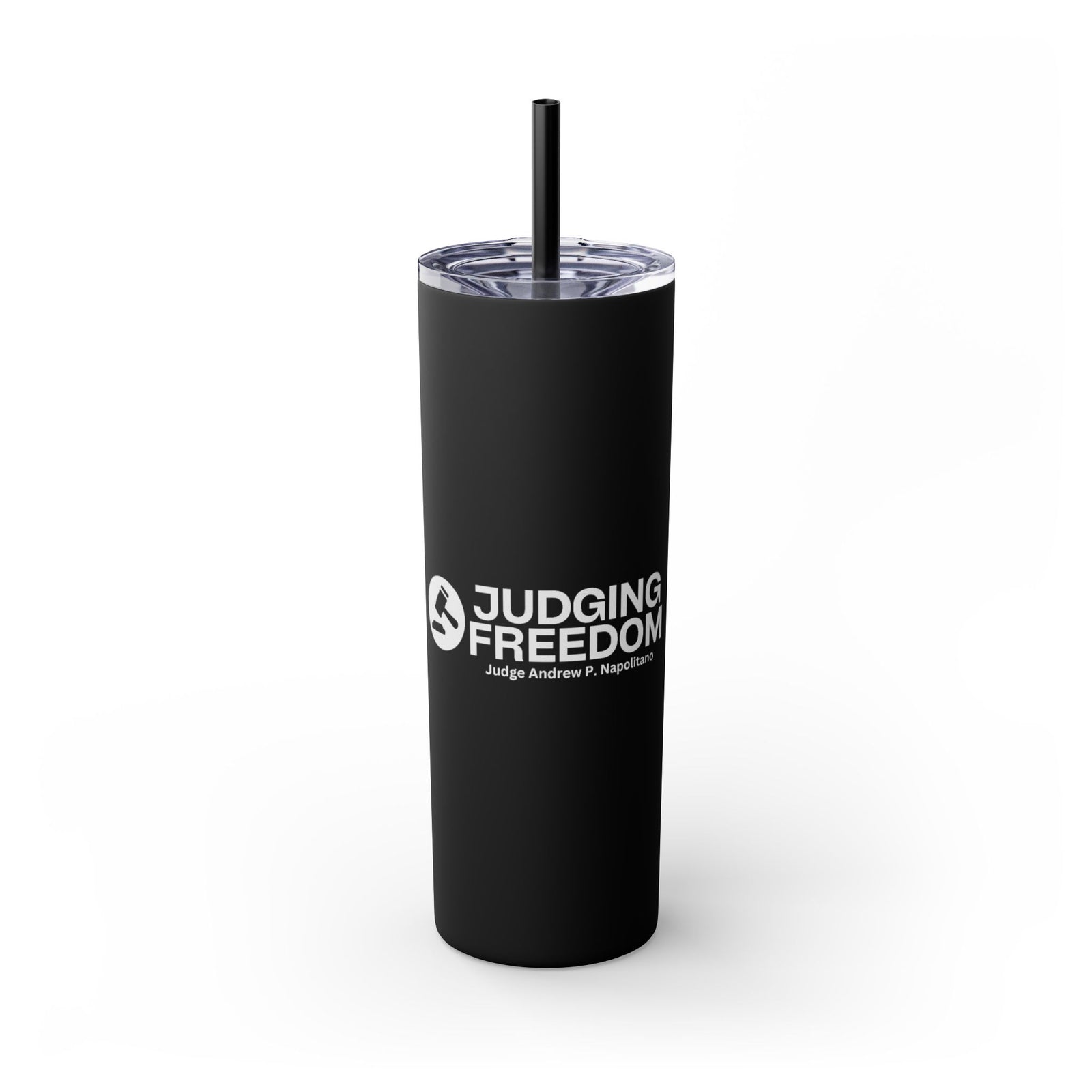 Judge Nap: Judging Freedom Skinny Tumbler, 20oz
