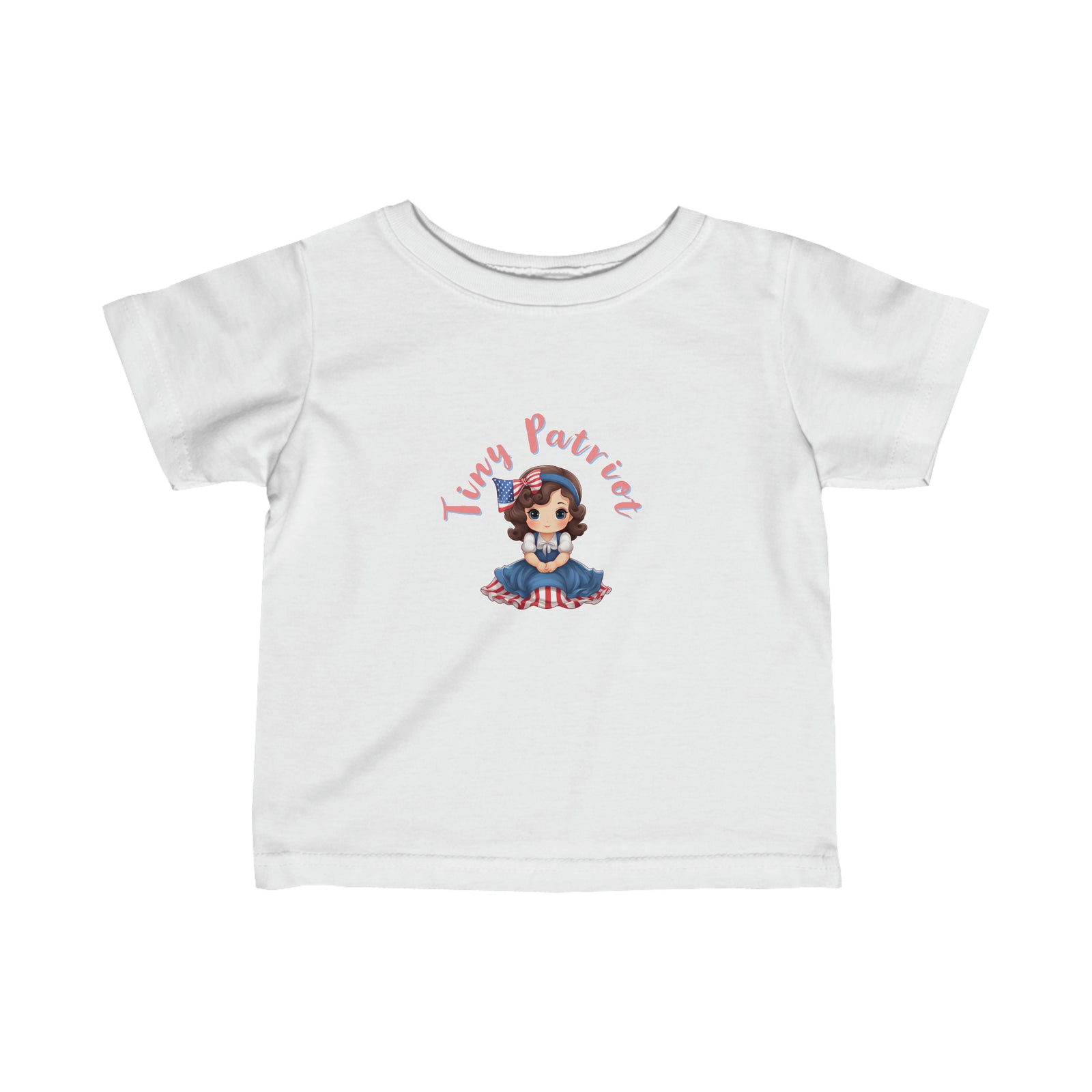 Tiny Patriot Betsy Ross Infant Fine Jersey Tee