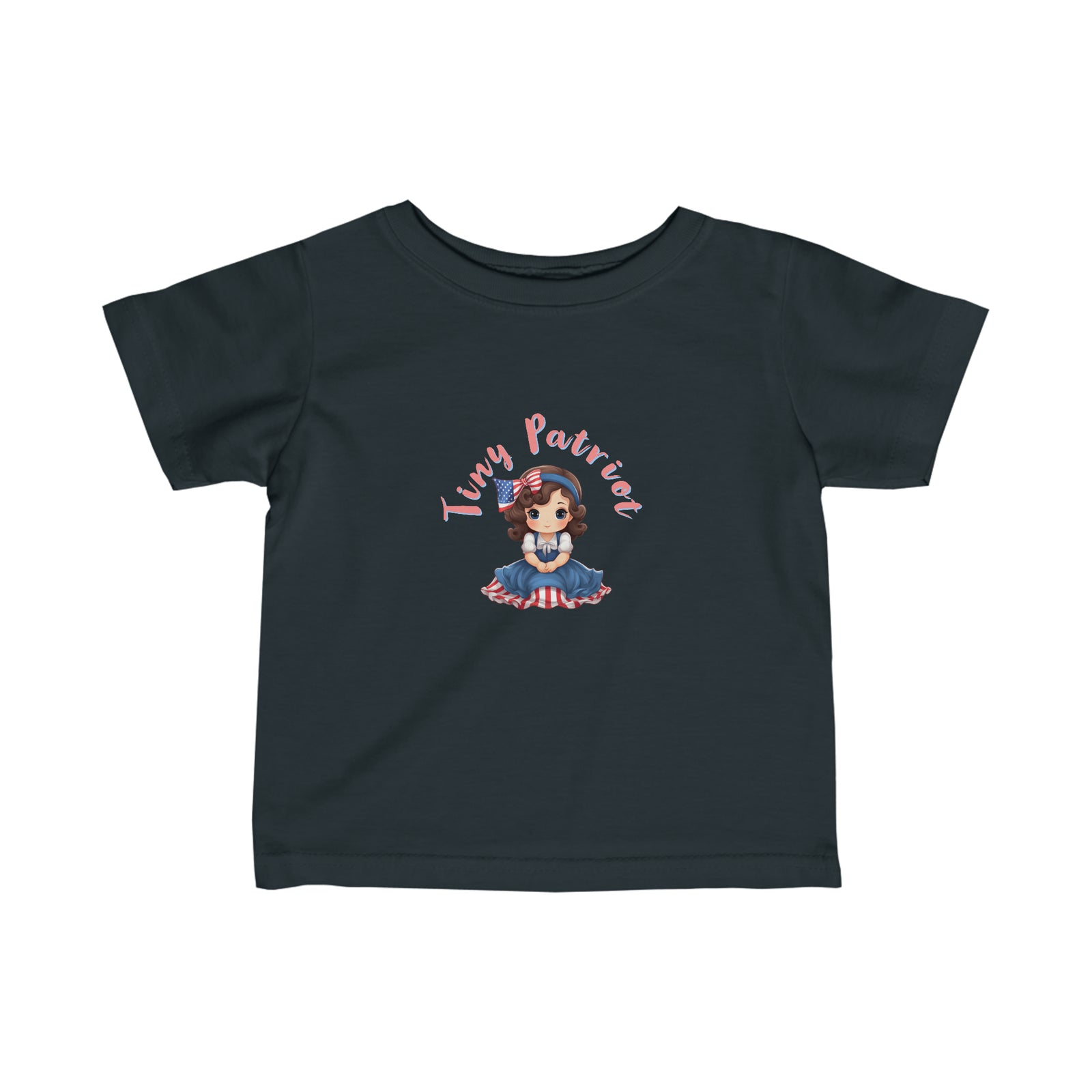 Tiny Patriot Betsy Ross Infant Fine Jersey Tee