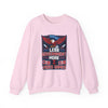Crewneck Sweatshirt — "Less Government More Video Games" Patriotic Gamer Pullover - 4LibertyShop.com