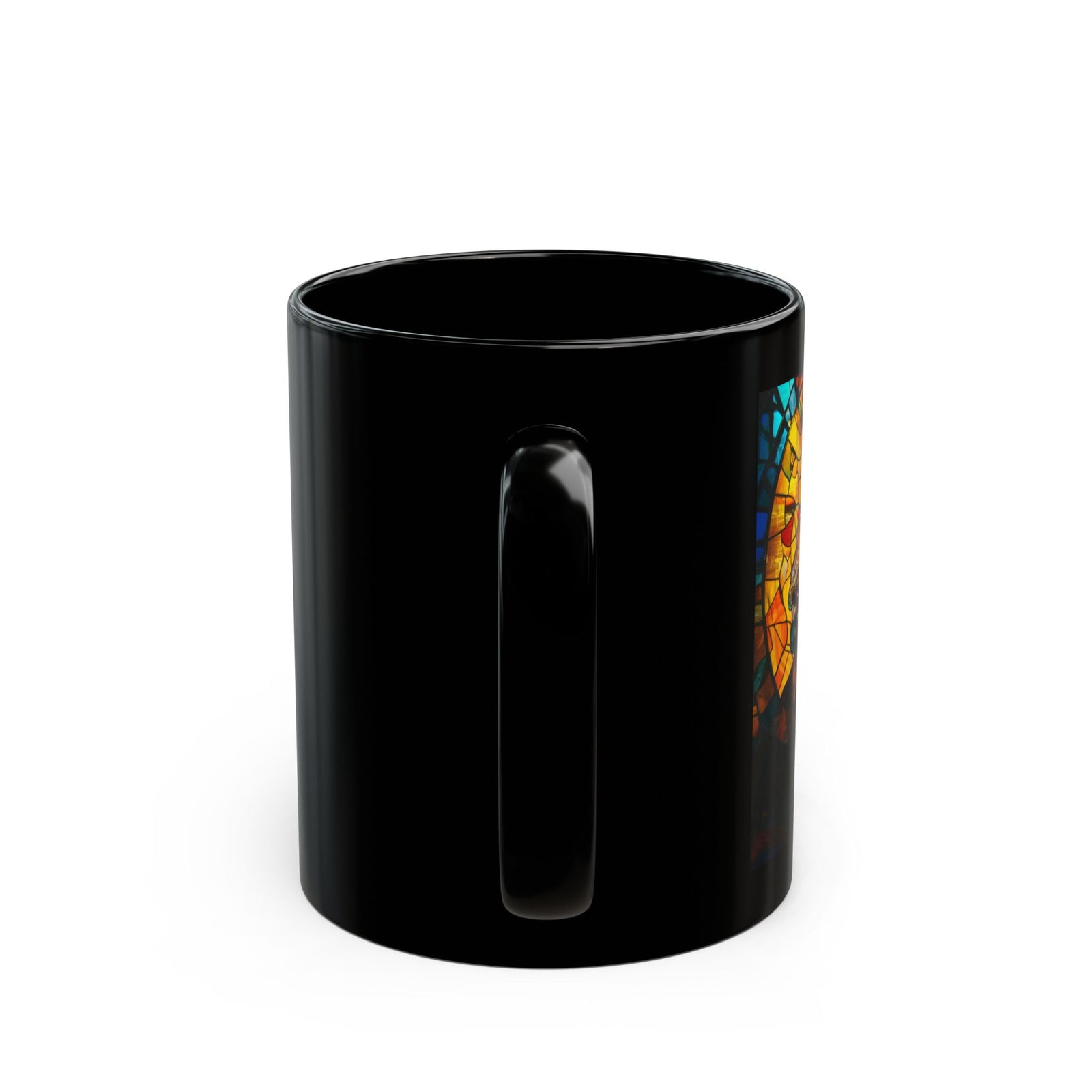 Thomas Jefferson Stained Glass Mug (11oz,15oz)