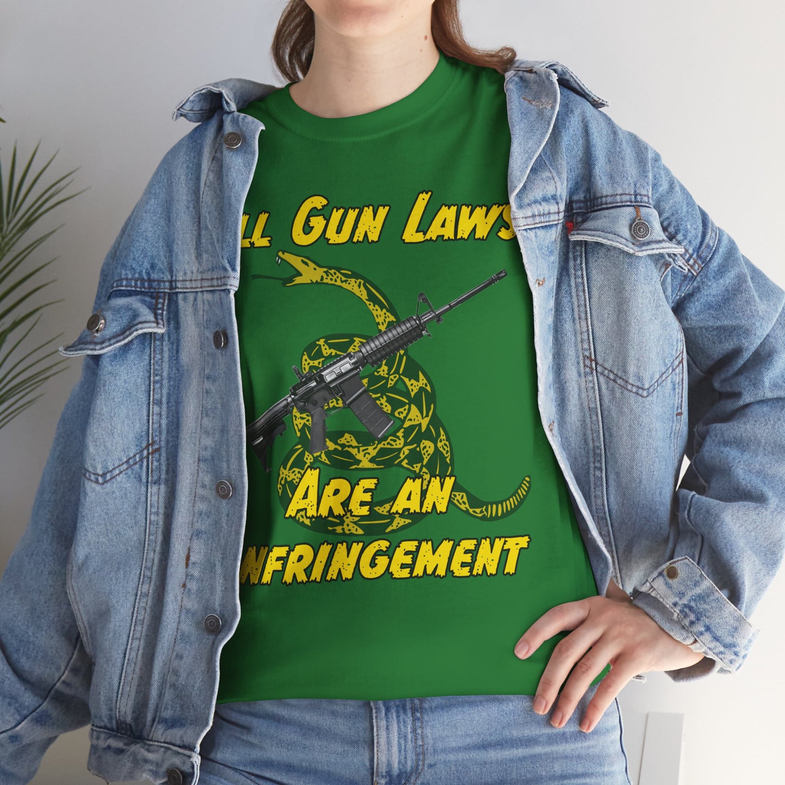 Judge Nap: All Gun Rights Are Infringements AR15 Gadsden T-Shirt
