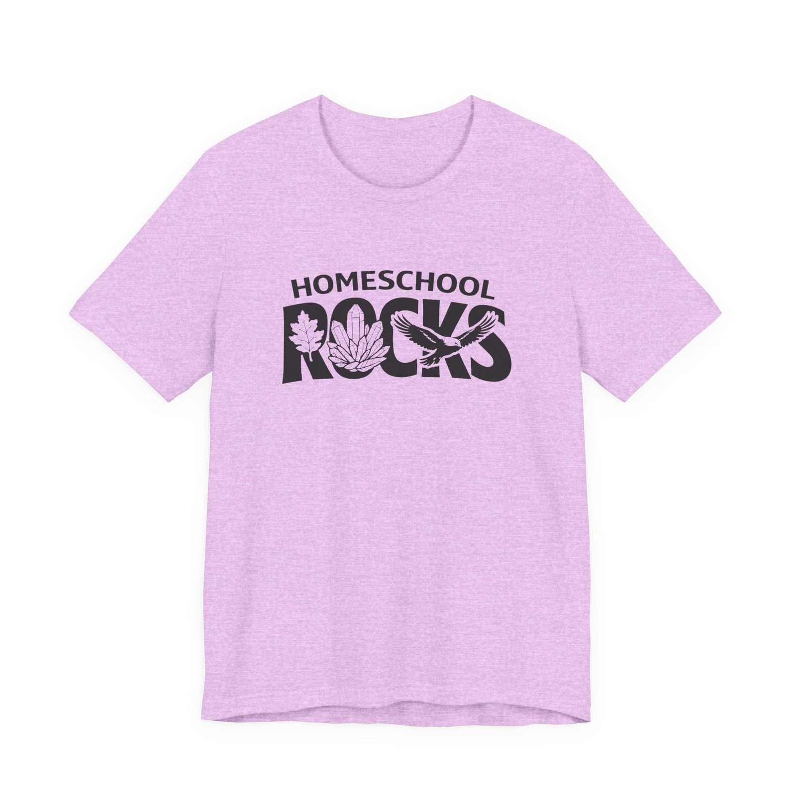 Homeschool Workshop: Homeschool Rocks T-Shirt – Retro Floral 'Homeschool Rocks' Tee for Homeschooling Parents & Teachers - 4LibertyShop.com