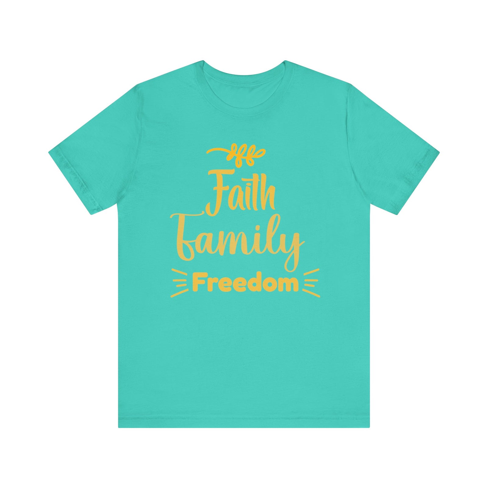 Walton & Johnson: Faith Family Freedom T-Shirt