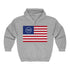 250th Anniversary American Flag Full-Zip Hoodie - 4LibertyShop.com