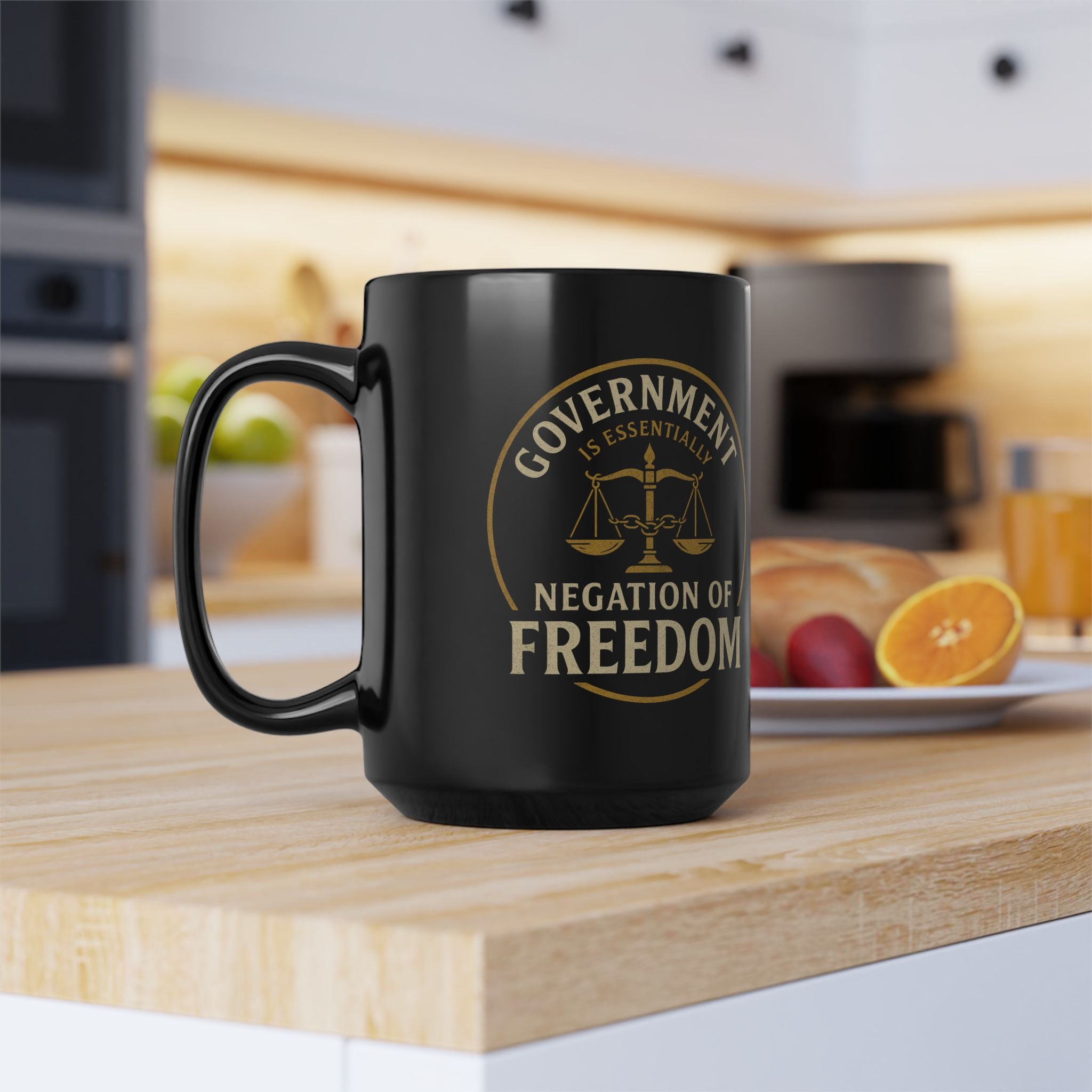 Judge Nap: Negation of Freedom Mug (11oz,15oz)